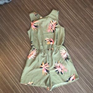 Open Back Romper
